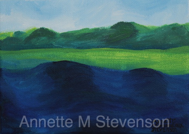 Lake, waterscapes, landscapes, painting
