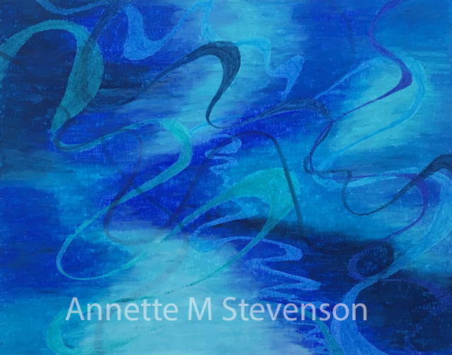 AnnetteMStevenson, oil pastel, marker, pencil,