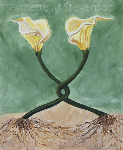 relationship, Calla Lilies, growth, individuals,